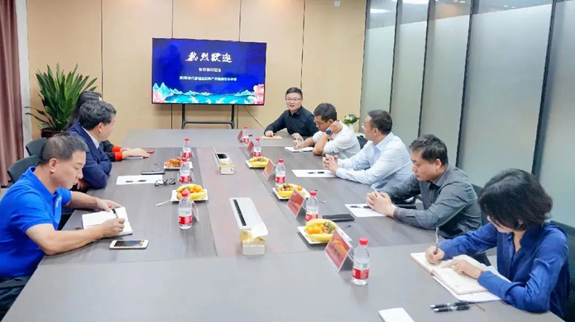 科技赋能绿色建造，深圳市政协副主席王大平一行到易百珑考察指导