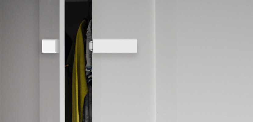 易百珑门磁感应器应用于橱柜打开和关闭柜门自动开灯关灯